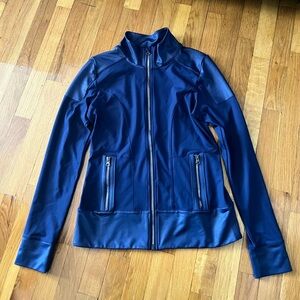 ALO Yoga Moto Jacket | Navy | Size Medium